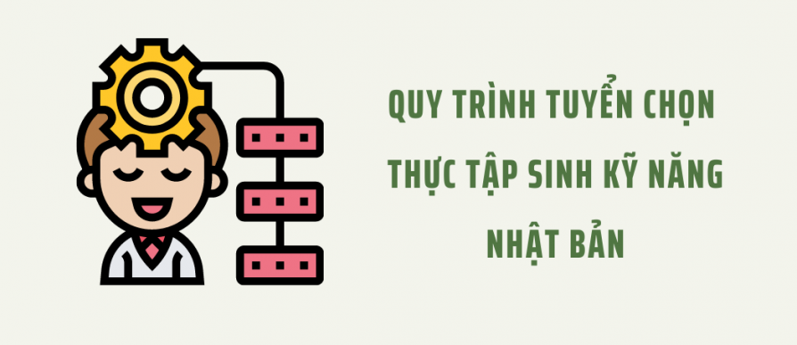 Quy trình tuyển chọn thực tập sinh kỹ năng Nhật Bản